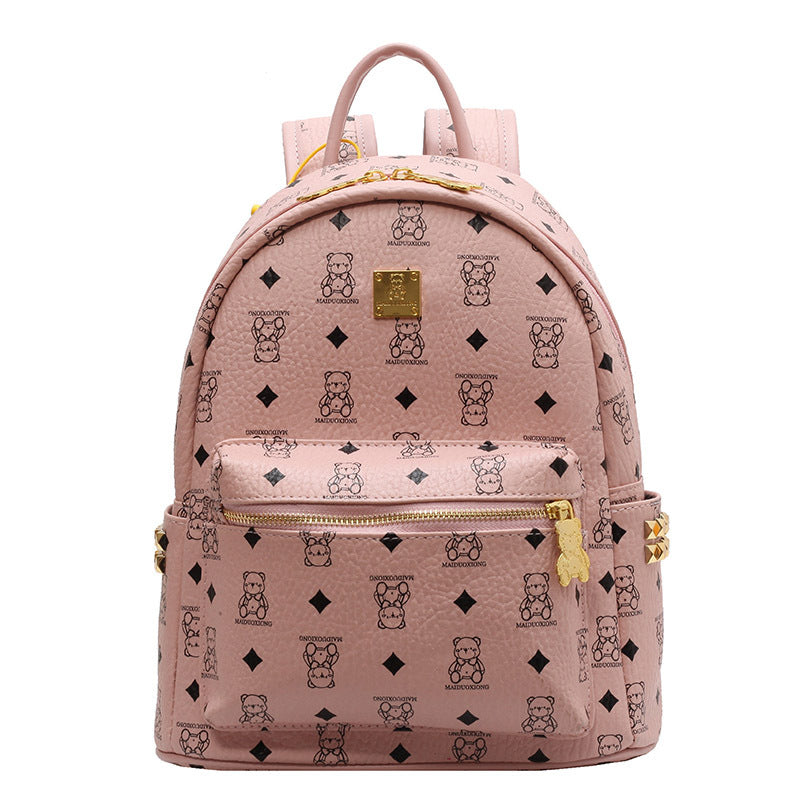 PU backpack fashion