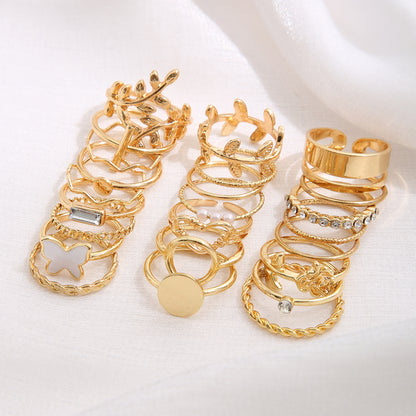 Multi-jointed ring set 24 pieces