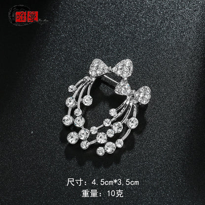 Accessories Butterfly Pearl Brooch