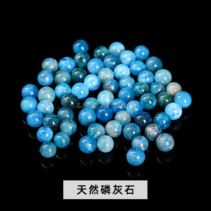 6-10Mm natural obsidian non-porous beads loose beads