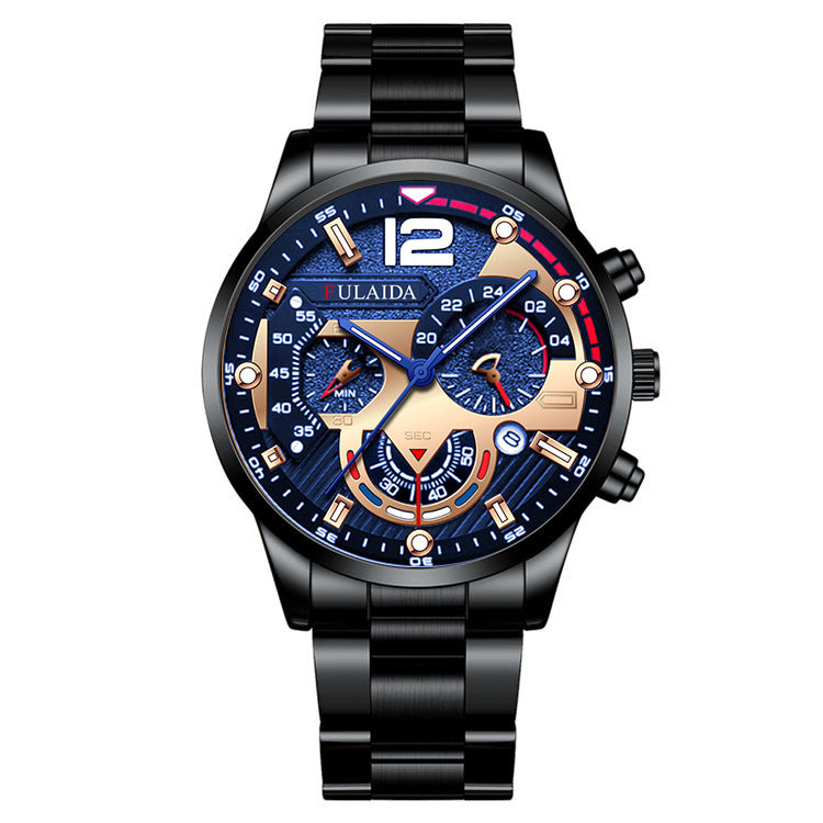 Reloj para hombre con calendario luminoso transfronterizo 