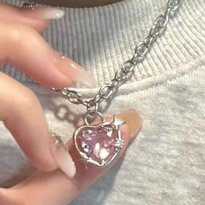 Heart Diamond Necklace