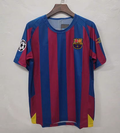 Barcelona Classic 10 Messi Rivaldo Puyol Figo Neymar Long Short Sleeve