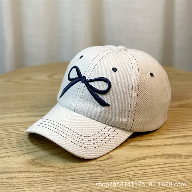 Gorra de béisbol con lazo de mezclilla 