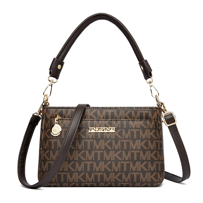 New printed alphabet women's bag