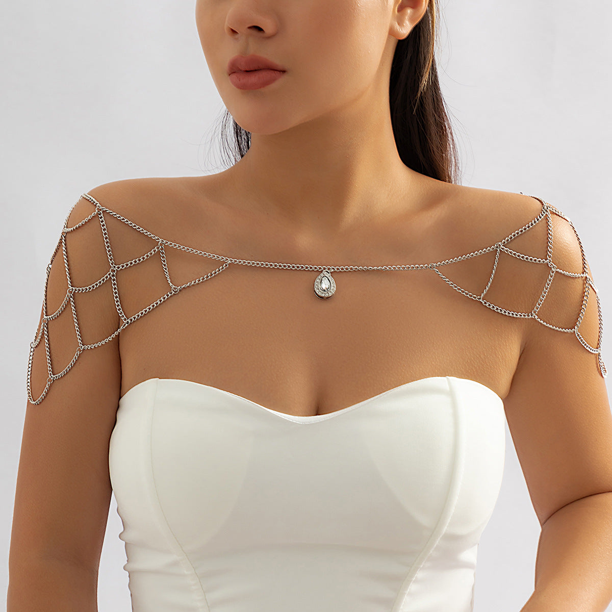 Fashion Bride Rhinestone Body Chain