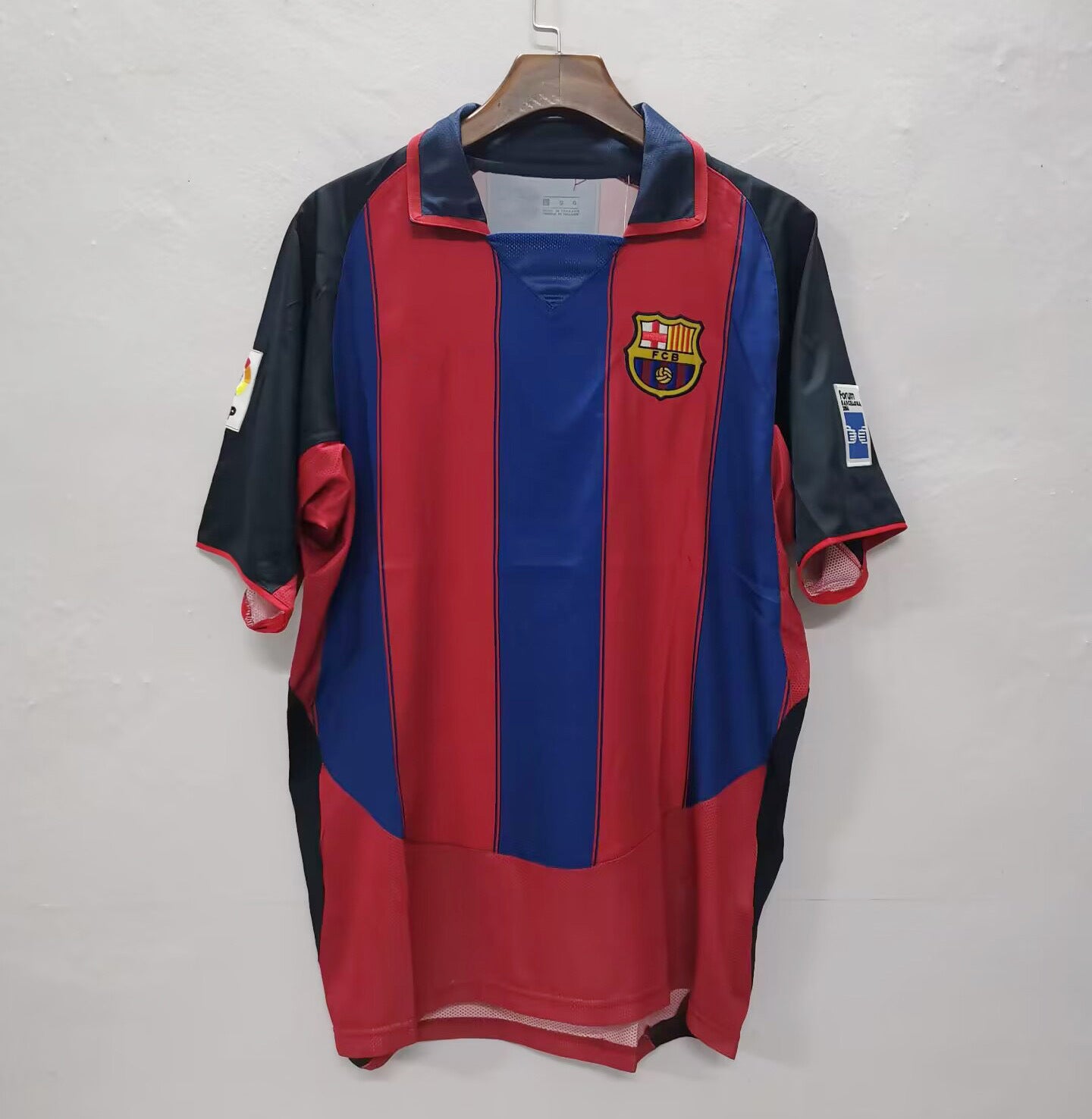 Barcelona Classic 10 Messi Rivaldo Puyol Figo Neymar Long Short Sleeve