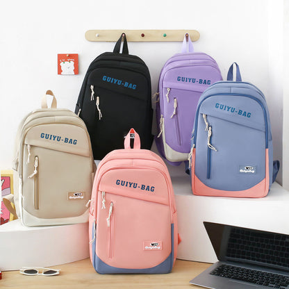 Junior high school and high school boys and girls backpack