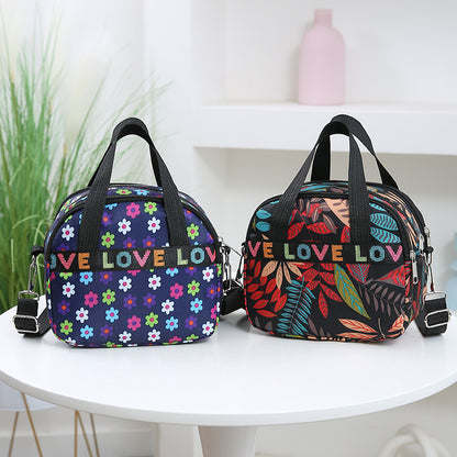 New printed women's shoulder bag