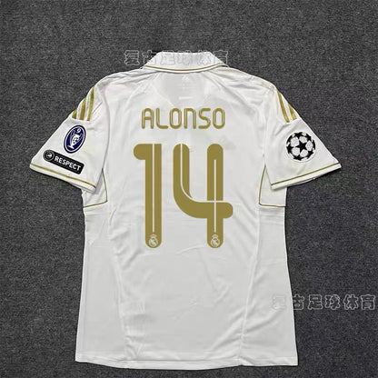 11-12 Real Madrid Retro 14 Guti Kak¨¢ Ra¨²l Redondo 7 Ronaldo Home Away GK