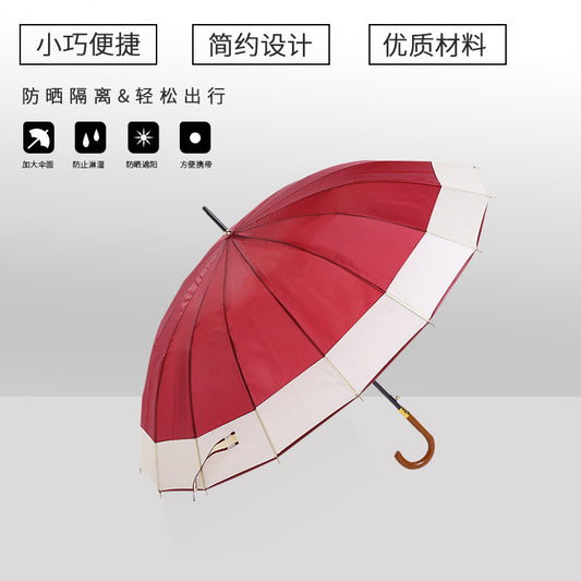 16 Rib Extra Large Umbrella Double Umbrella