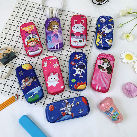 Primary school students multifunctional pencil case