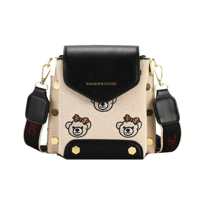 Cartoon niche design fashion mobile phone bag