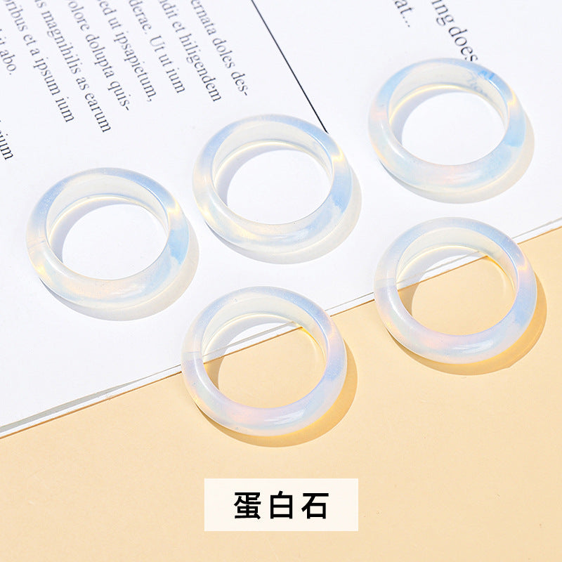 Natural Dongling jade ring ring