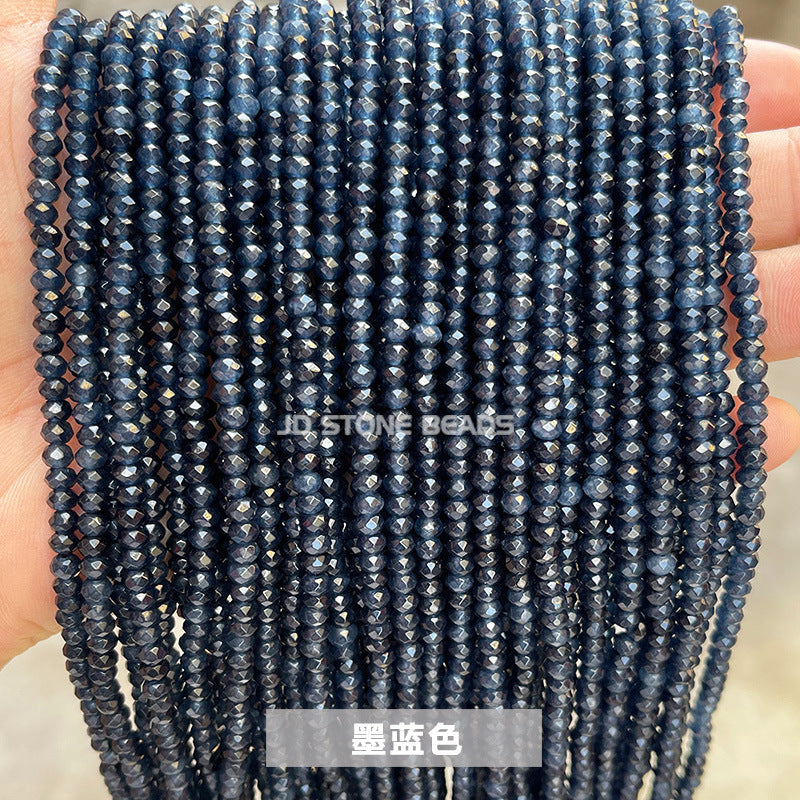 2 * 4Mm chalcedony abacus beads