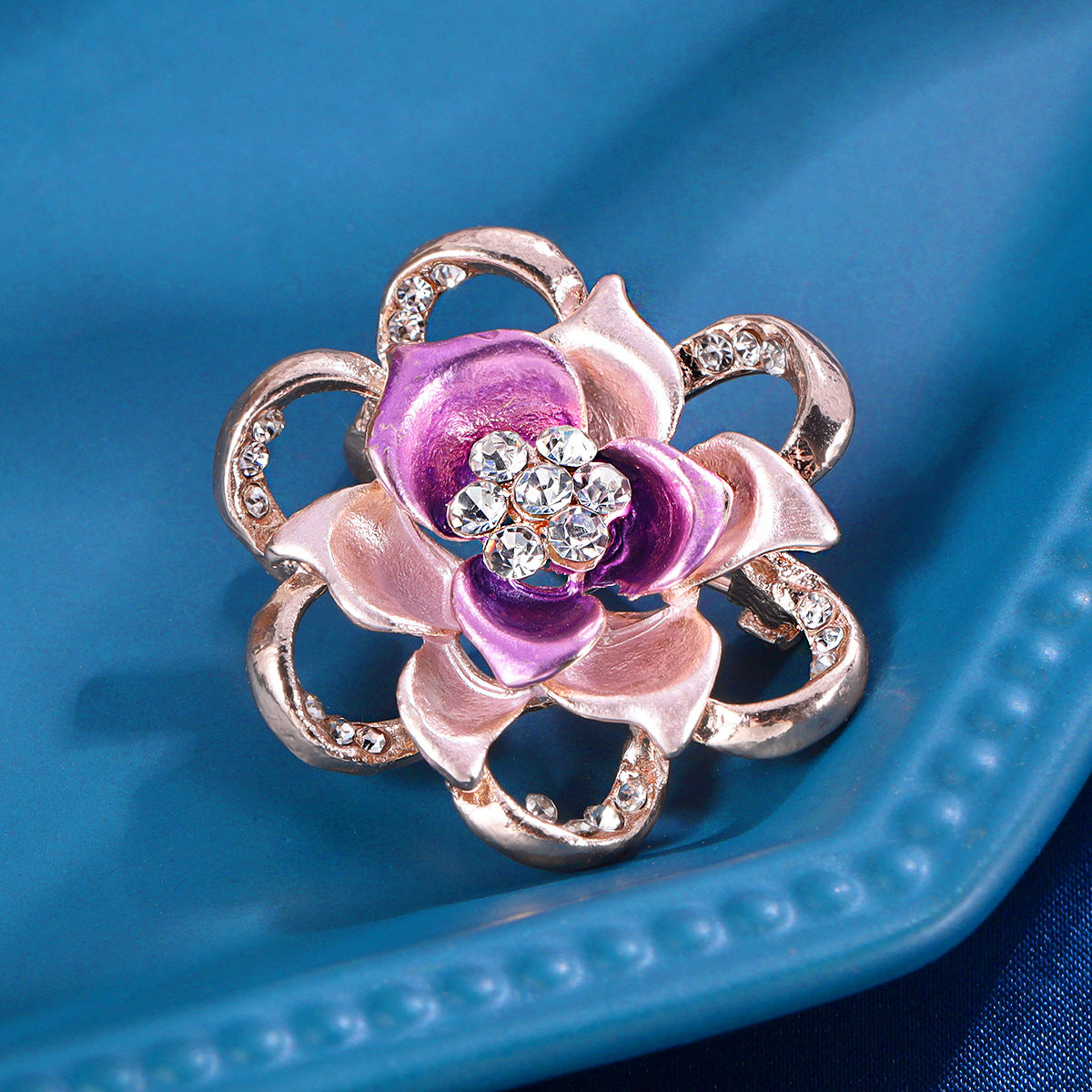 Luxury Rose Brooch