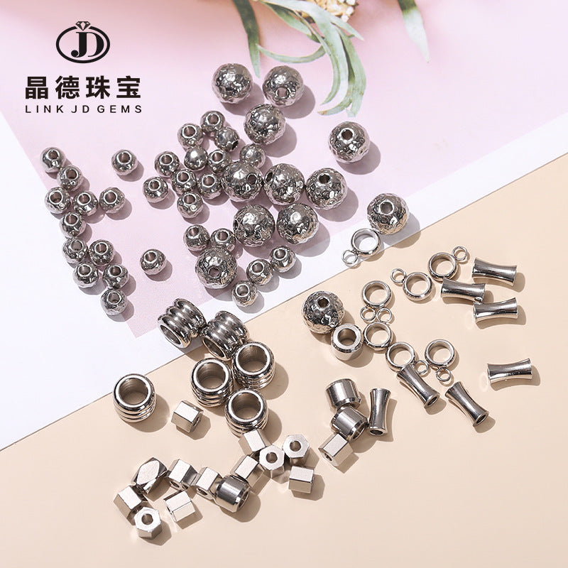 Stainless steel hammer beads loose beads