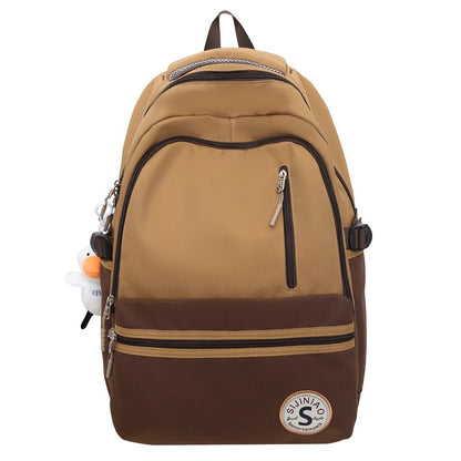 Student backpack dirty light backpack