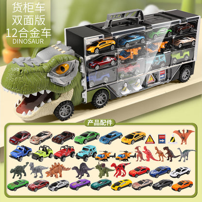 Dino Handheld Transport Truck Toy