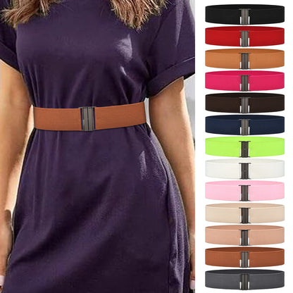 Wide belt women's decoration