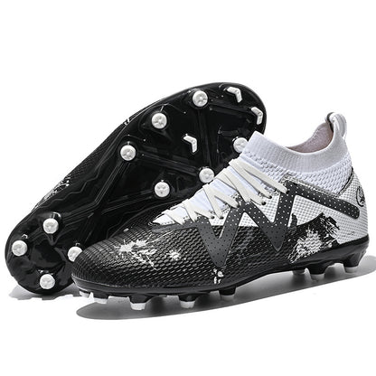 High-Top Soccer Shoes TF Studs