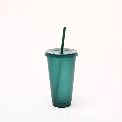 Straw cup wholesale can make logo.