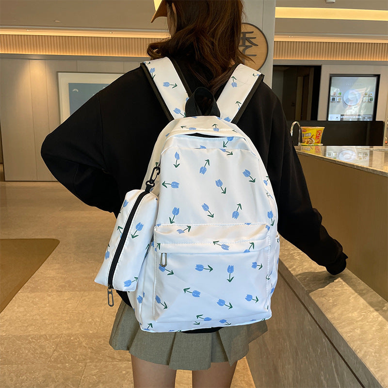 Flower Girl Student Backpack