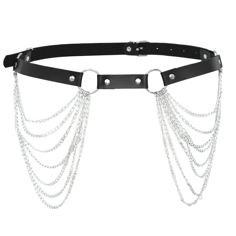 Tassel body chain waist chain