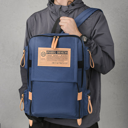 Large capacity student bag backpack