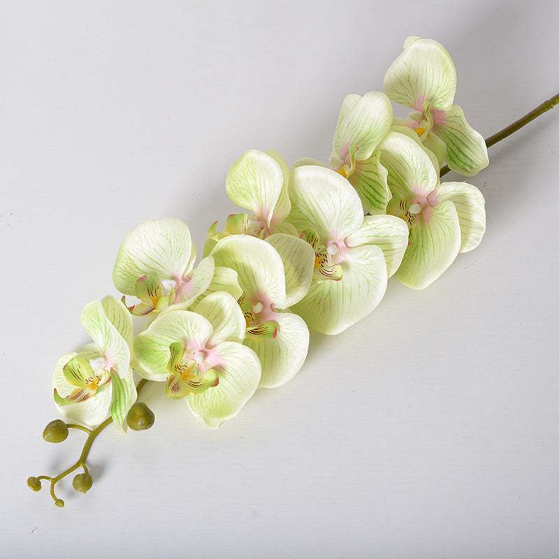 Single artificial flower 9-head Phalaenopsis orchid