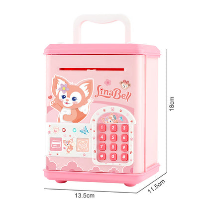 StellaLou Piggy Bank, Password Safe Toy for Boys and Girls