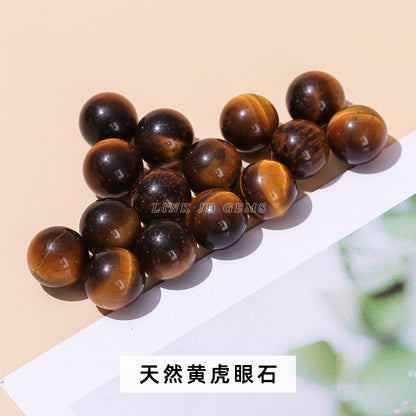 10Mm natural stone non-porous beads loose beads essential oil bottle roll