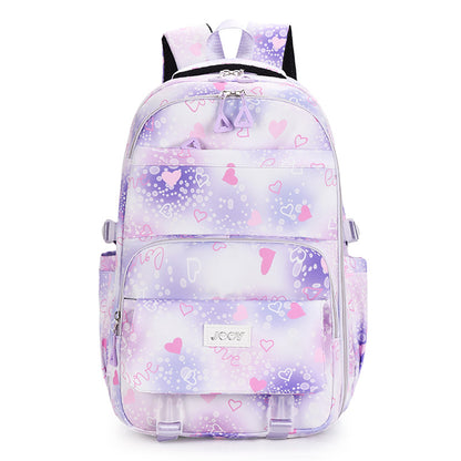 Large capacity student backpack