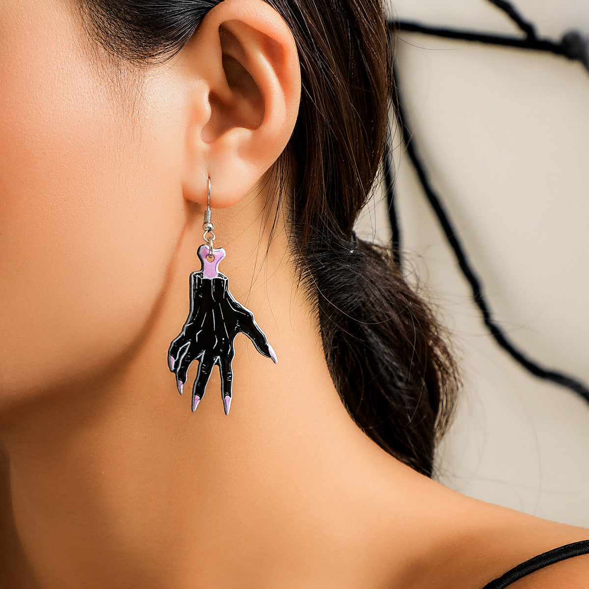 Pumpkin Skull Earrings Jewelry Earrings