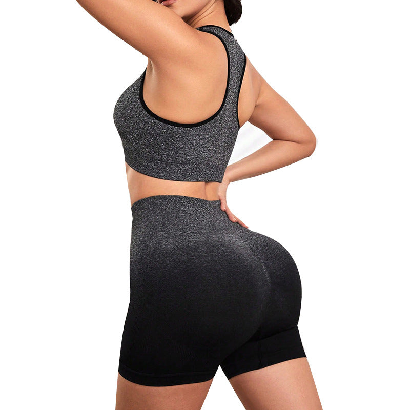 European Hot-Selling High-Waist Tummy Control Yoga Sports Set