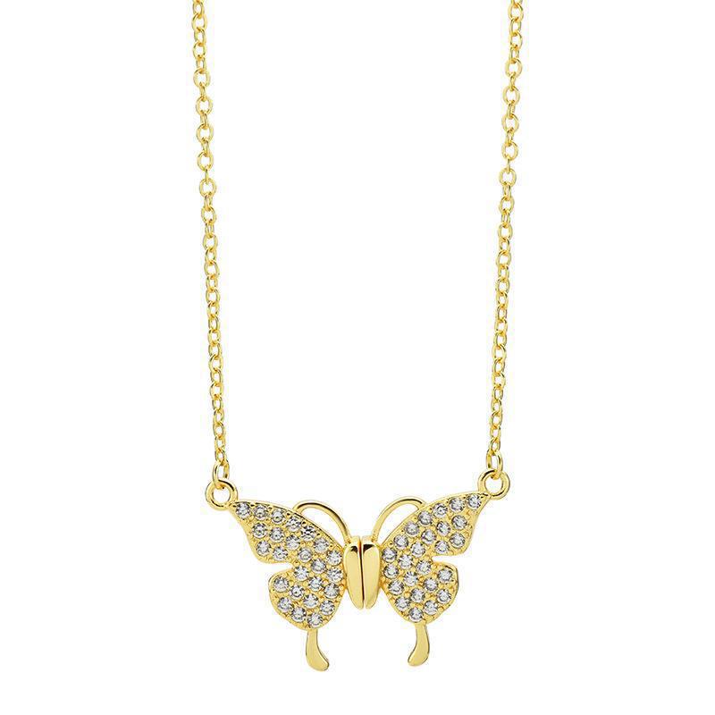 Butterfly magnetic necklace