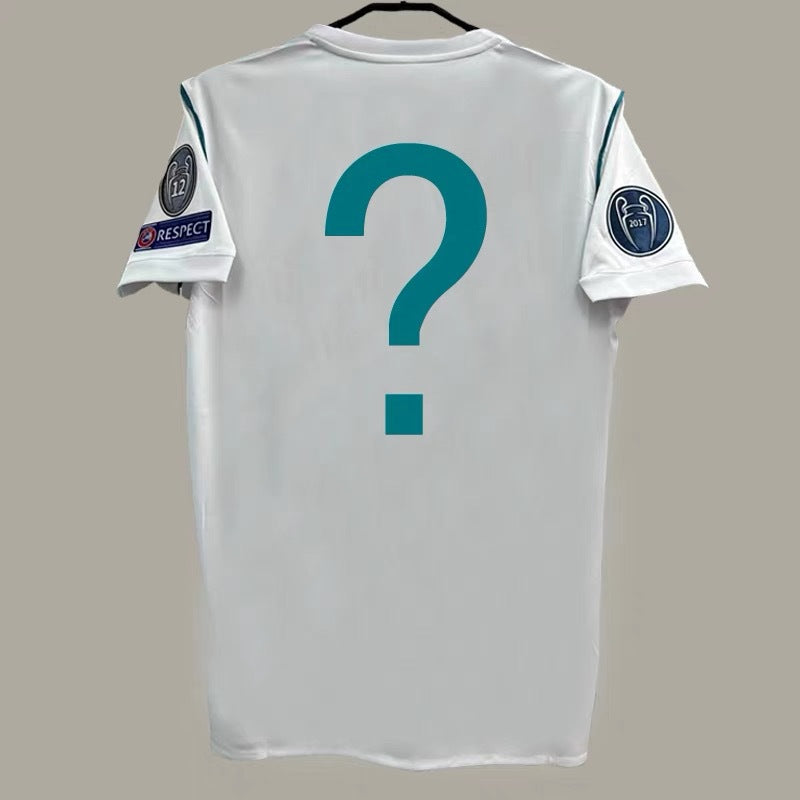 17-18 Champions League Home Away 7 Ronaldo Ramos 10 Modric Jersey