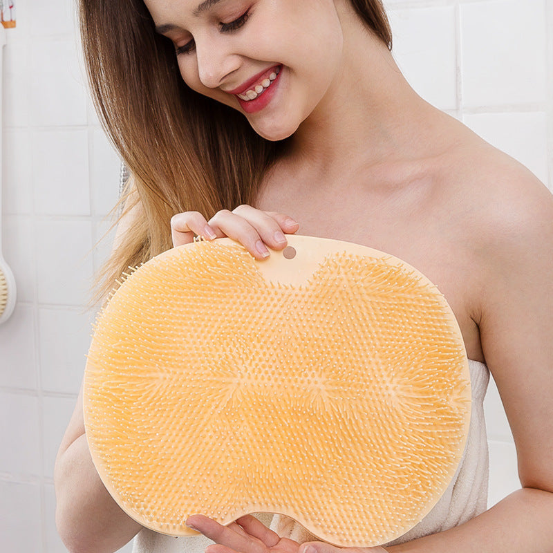 Back Scrubbing Tool, Wall-Mounted Bath Brush