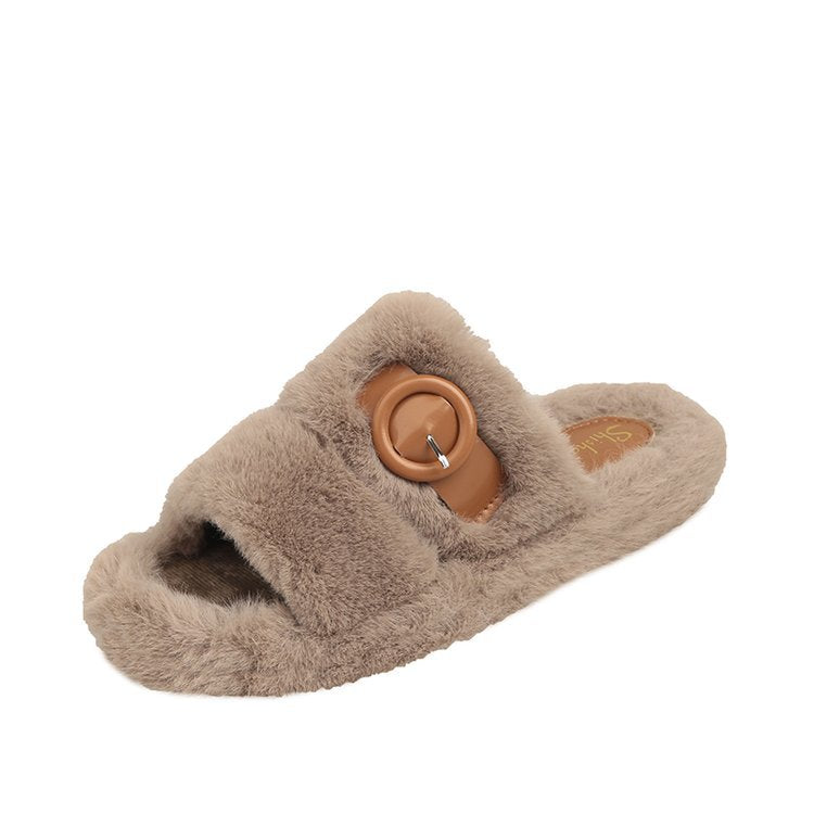 New autumn and winter cotton slippers