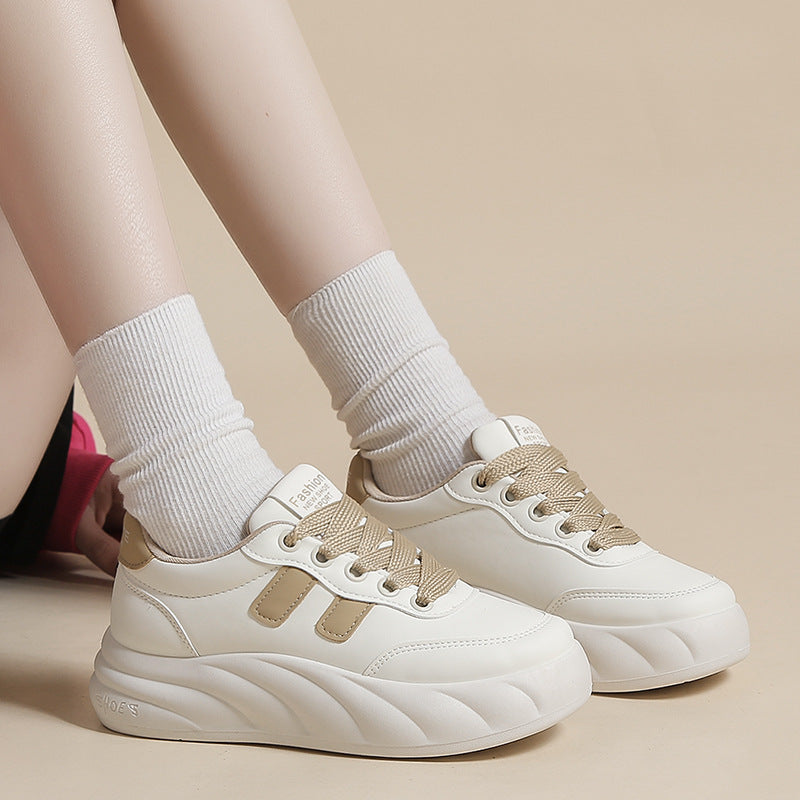 women's all-match white shoes