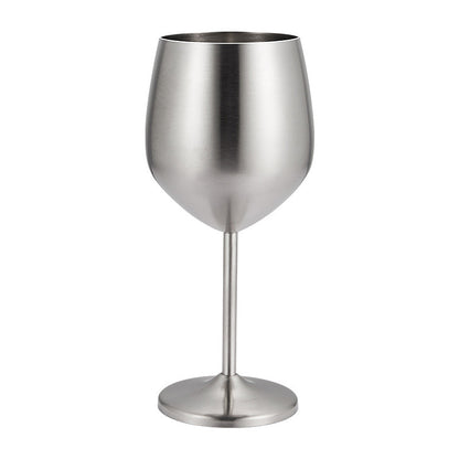 Explosive single-layer stainless steel goblet 18oz