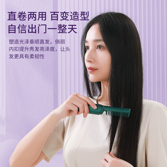 Wireless hair straightener charging