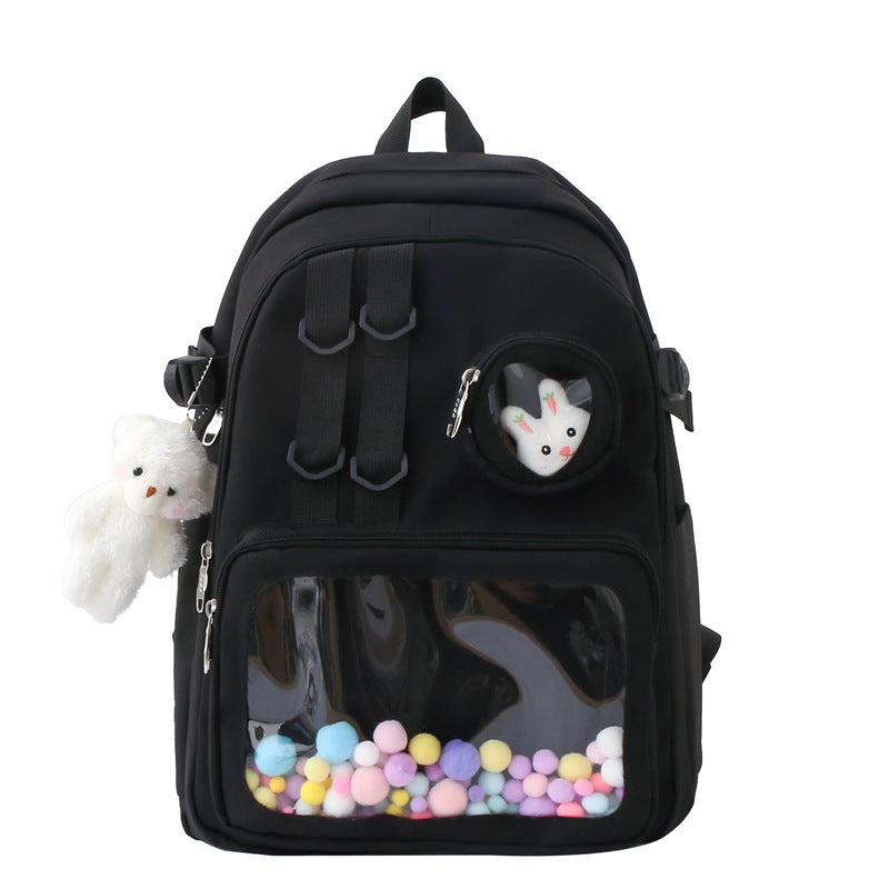 Large capacity student backpack fashion