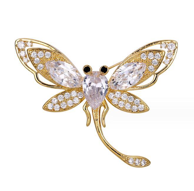 Insect-shaped brooches are versatile