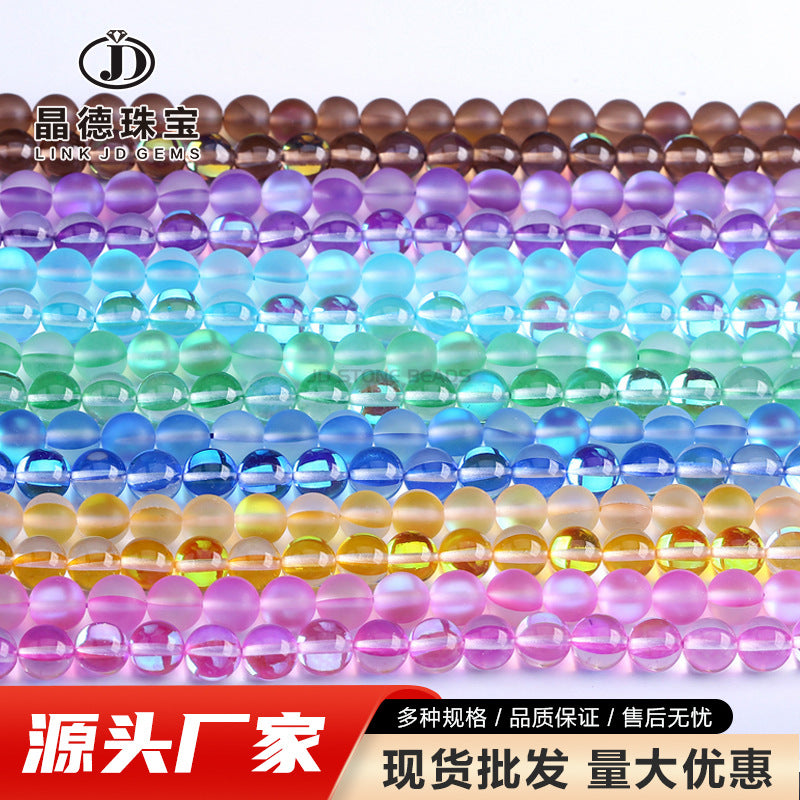 Sparkling stone loose beads DIY decorative material