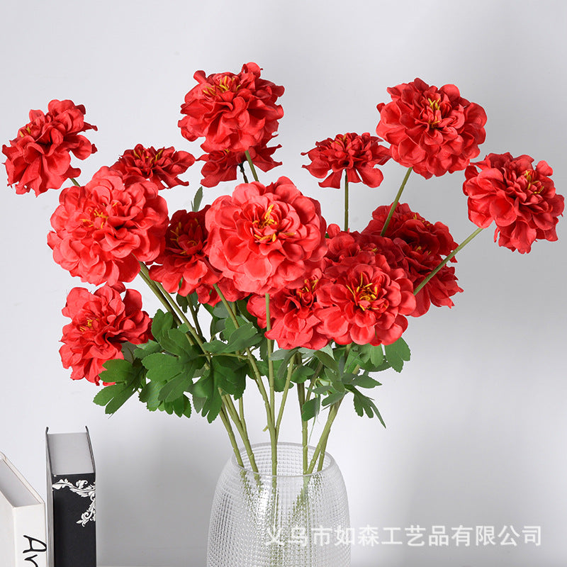 Artificial flower geranium