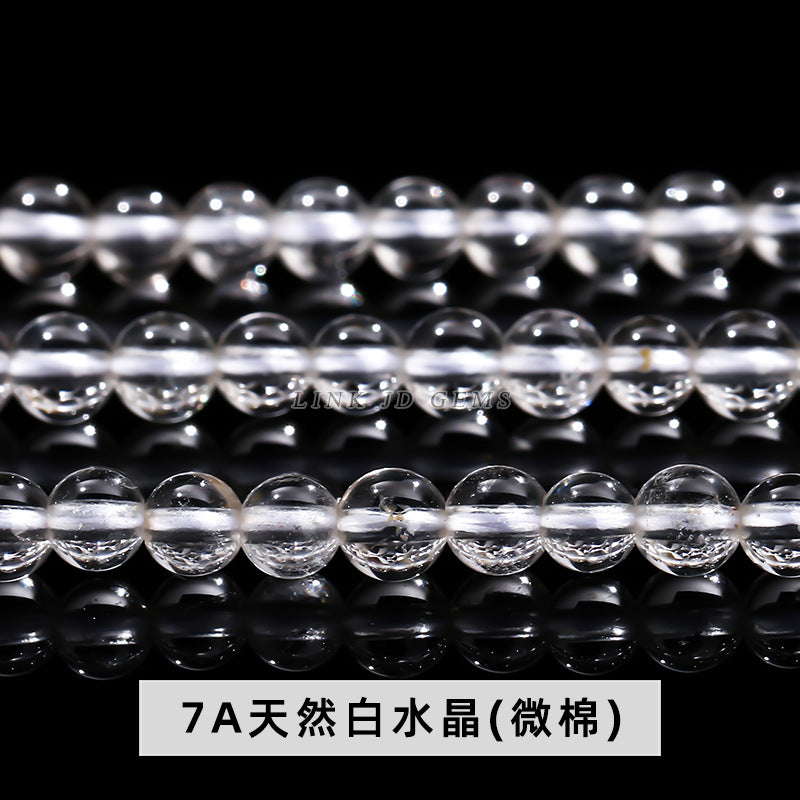 4Mm natural stone crystal agate small beads round beads