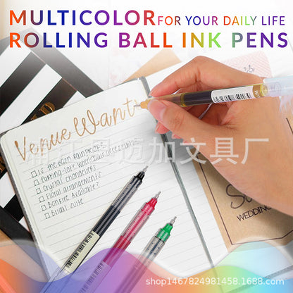 24 water-based painting rollerball pens