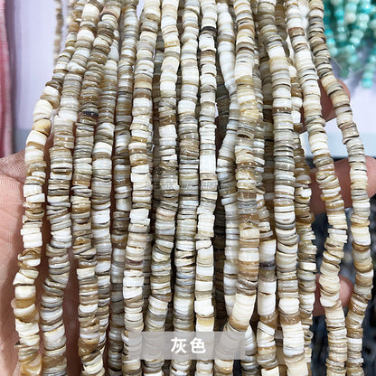 Shell loose bead spacer DIY jewelry