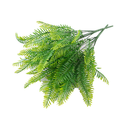 Simulation plant 7 forks 35 mesh Persian grass leaf pteris